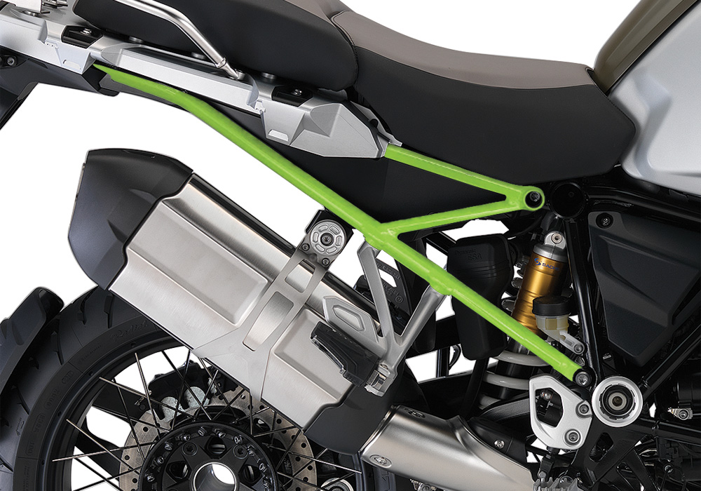 BFS 3113 BMW GS LC Adventure 2014 Olive Matte Subframe Wrap Toxic Green 02