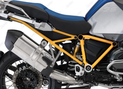 BFS 3131 BMW GS LC Adventure 2014 Racing Blue GS Frame Wrap Yellow 02