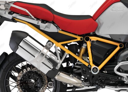 BFS 3133 BMW GS LC Adventure 2014 Racing Red GS Frame Wrap Yellow 02