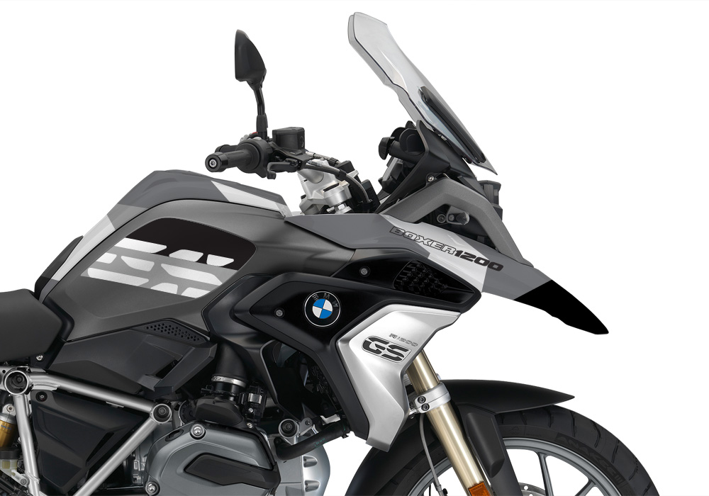 BKIT 3138 BMW R1200GS LC 2017 Alpine White Black Storm M90 Grey Camo 02