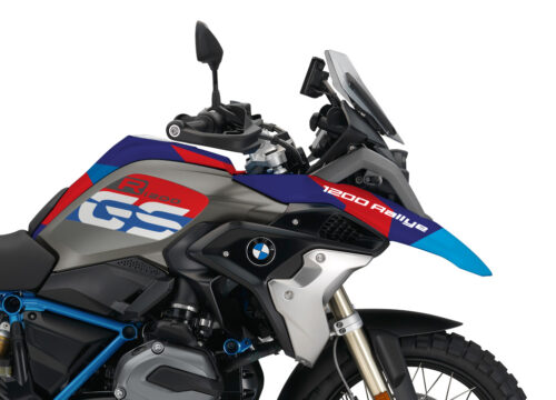 BKIT 3141 BMW R1200GS LC 2017 Lupine Blue Metallic Rallye M90 Red Blue Camo 02