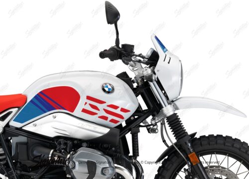 BKIT 3143 BMW RnineT Urban GS Limited Edition Side Tank and Front Fender MSport Stickers Kit 02 1