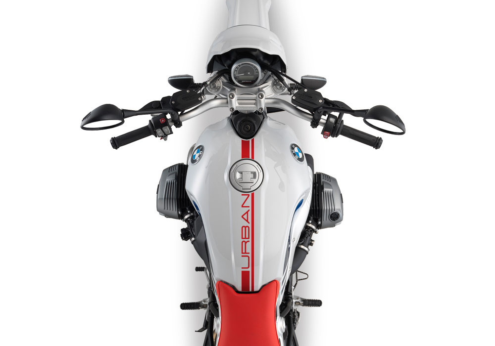 BKIT 3147 BMW RnineT Urban GS Top Tank Stickers Kit Red 02