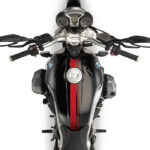 BMW R nineT Tank Top Double Stripes Stickers Kit - Signature