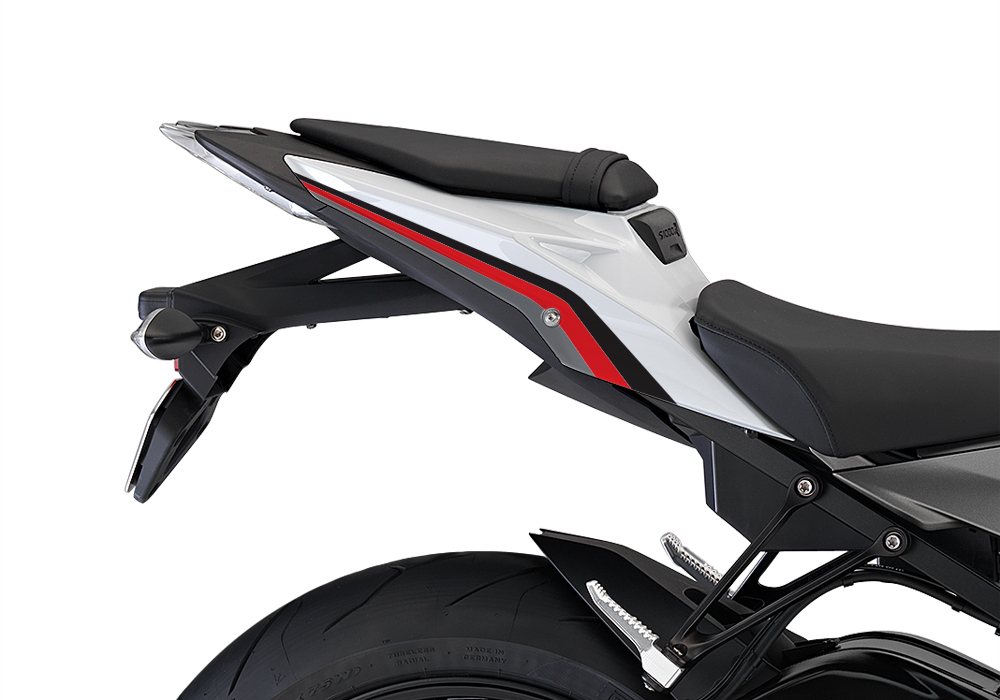 BKIT 3171 BMW S1000R Light White Alive Series Black Red Grey Stickers Kit 03