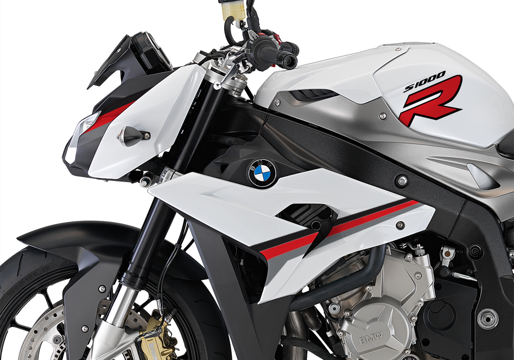 BKIT 3171 BMW S1000R Light White Alive Series Black Red Grey Stickers Kit 05