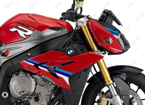 BKIT 3174 BMW S1000R Racing Red Alive Series Blue Variations Stickers Kit 02