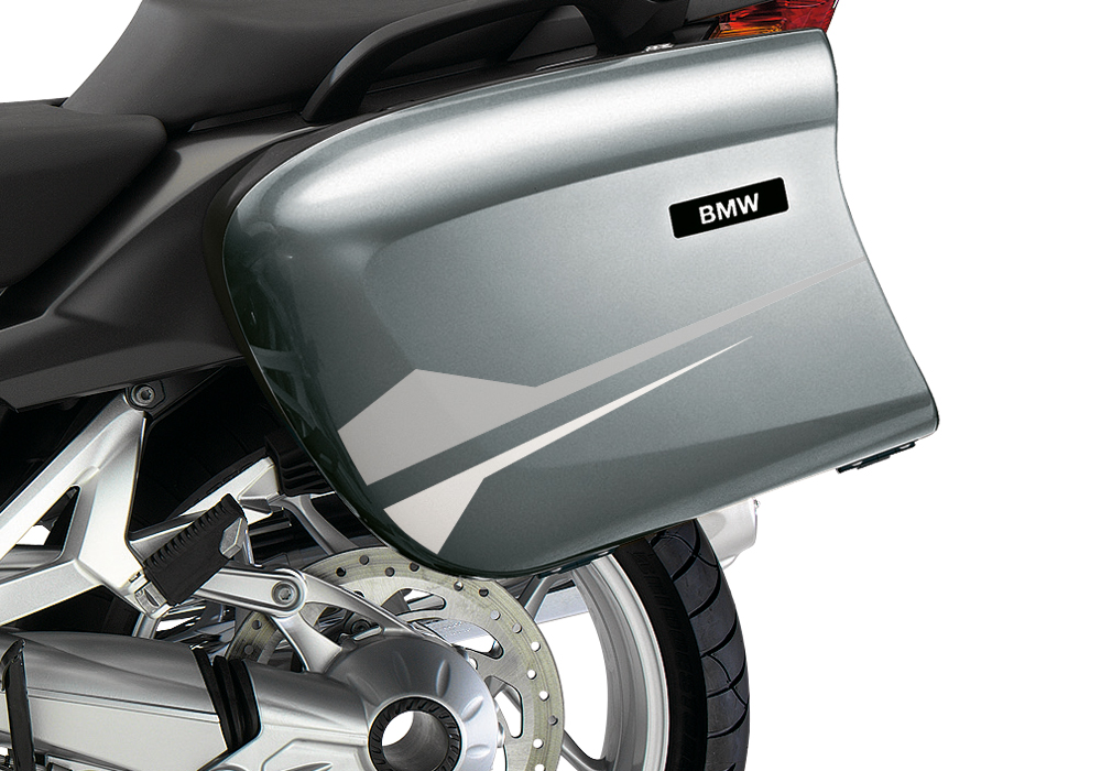 BKIT 3178 BMW K1200GT Aventurin Silver Metallic Stingray Series Silver White Stickers Kit 03