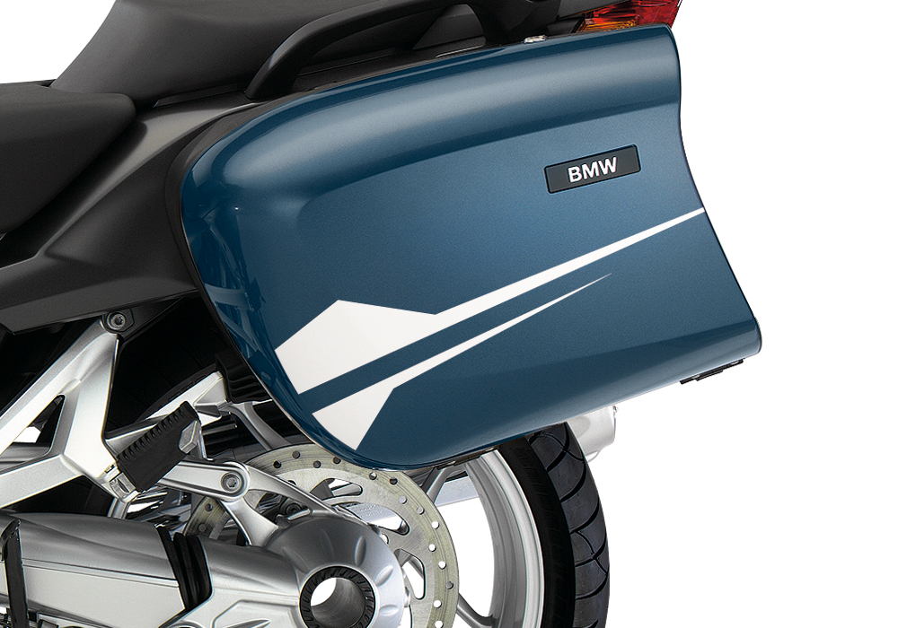 BKIT 3187 BMW K1200GT Deep Blue Metallic Stingray Series White Stickers Kit 03