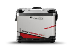 TSTI 3201 Touratech Zega Pro Aluminium Panniers Vector Series Red Stickers Kit 1200ENDURO