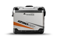 TSTI 3210 Touratech Zega Pro Aluminium Panniers Vivo Series Orange Grey Stickers Kit 1290ADV