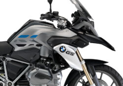 BSTI 3226 BMW R1200GS LC 2013 2016 Thunder Grey Metallic GS Lines Tank Stickers Blue Silver 02