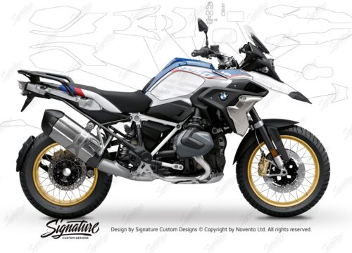 BPRF 3272 BMW R1250GS Style HP Ultimate Package Advanced Technology Protective Film 00