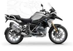 BPRF 3279 BMW R1250GS Black Storm Metallic Basic Package Advanced Technology Protective Film 00
