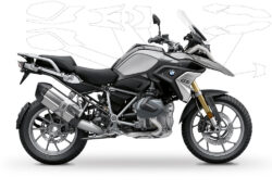 BPRF 3280 BMW R1250GS Black Storm Metallic Standard Package Advanced Technology Protective Film 00