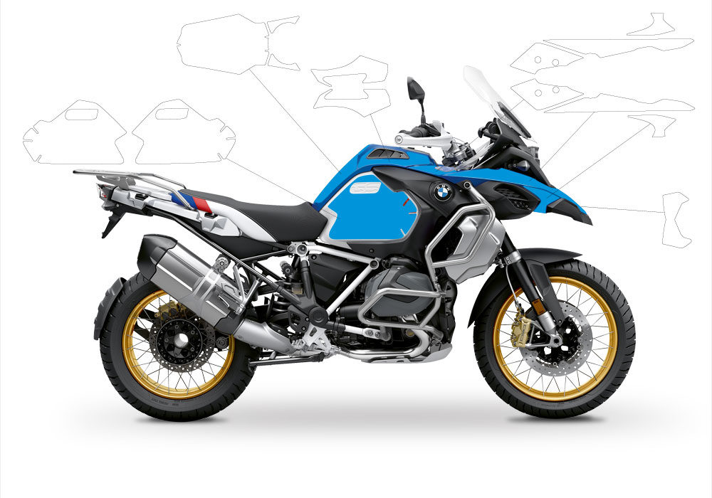 BPRF 3283 BMW R1250GS Adventure Style Hp Standard Package Advanced Technology Protective Film 01 1