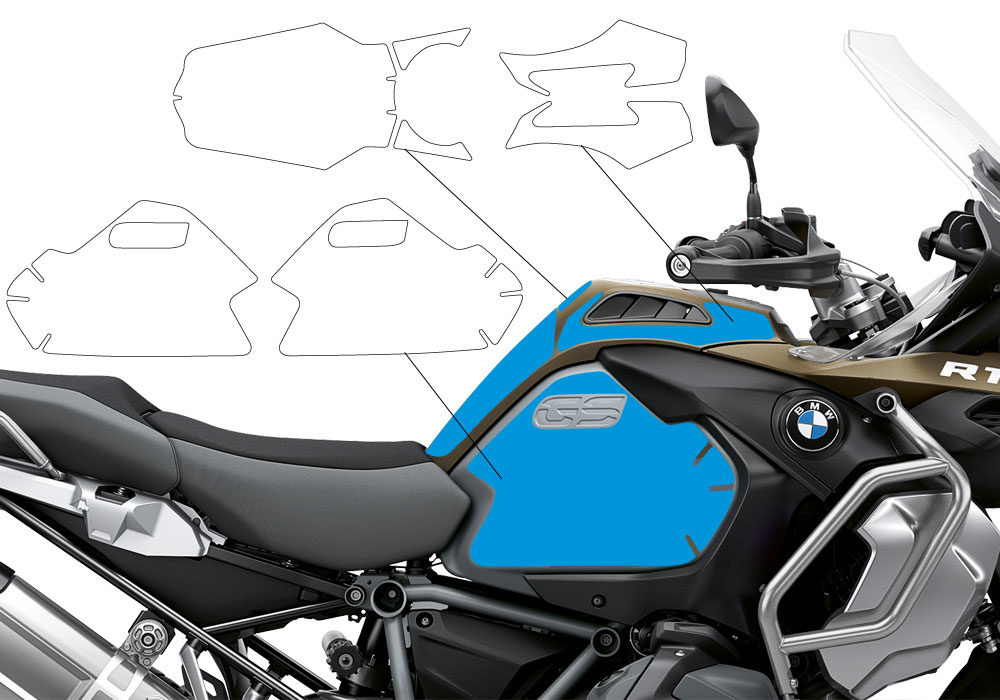 BPRF 3285 BMW R1250GS Adventure Style Exclusive Basic Package Advanced Technology Protective Film 02 1