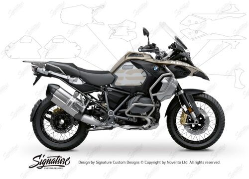 BPRF 3286 BMW R1250GS Adventure Style Exclusive Standard Package Advanced Technology Protective Film 00 1