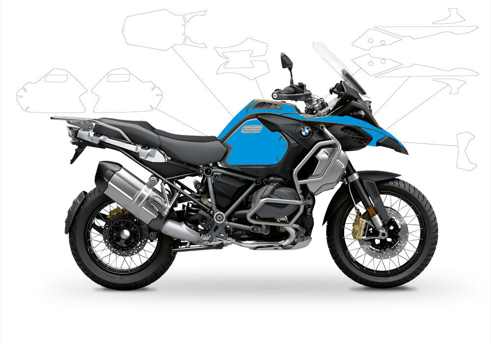 BPRF 3286 BMW R1250GS Adventure Style Exclusive Standard Package Advanced Technology Protective Film 01 1