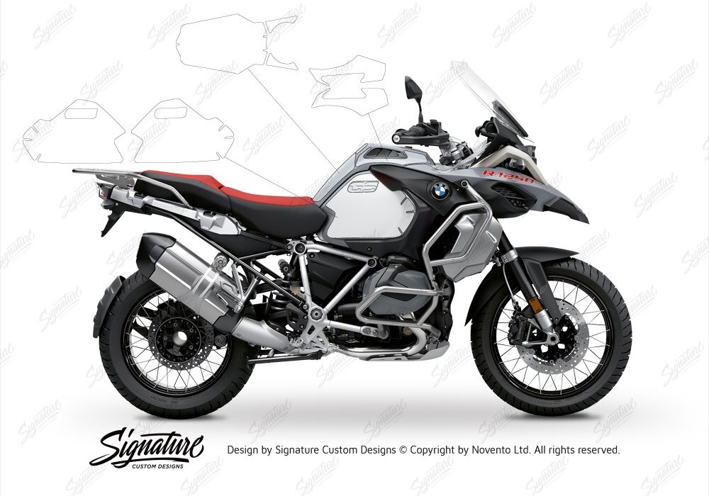 BPRF 3288 BMW R1250GS Adventure Ice Grey Basic Package Advanced Technology Protective Film 00 1