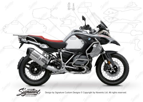 BPRF 3290 BMW R1250GS Adventure Ice Grey Ultimate Package Advanced Technology Protective Film 00 1