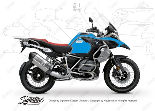 BPRF 3290 BMW R1250GS Adventure Ice Grey Ultimate Package Advanced Technology Protective Film 01 1