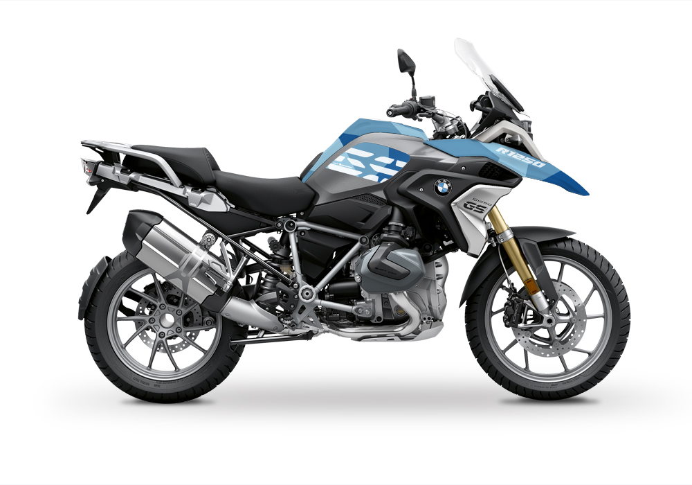BKIT 3295 BMW R1250GS Black Storm Metallic Cosmic Blue M90 Blue Camo 01
