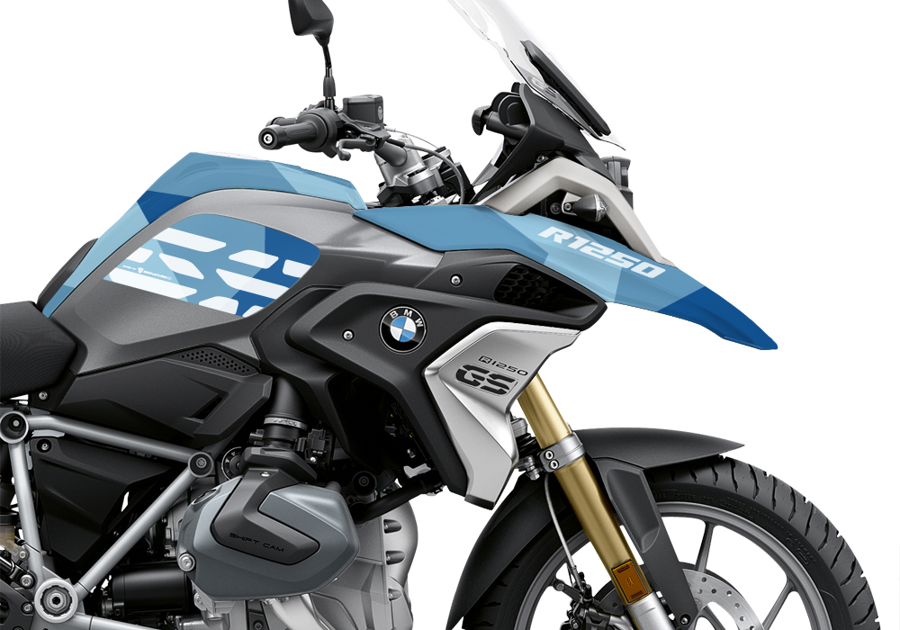 BKIT 3295 BMW R1250GS Black Storm Metallic Cosmic Blue M90 Blue Camo 02
