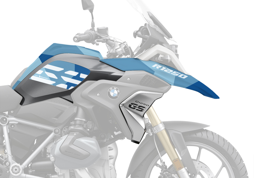 BKIT 3295 BMW R1250GS Black Storm Metallic Cosmic Blue M90 Blue Camo 04