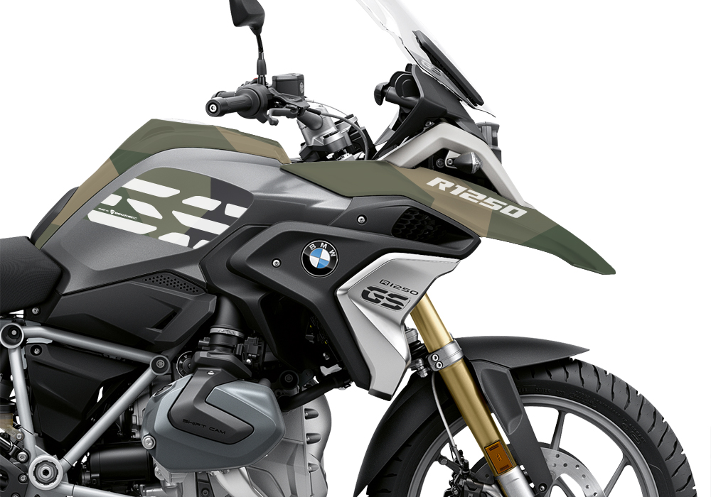 BKIT 3296 BMW R1250GS Black Storm Metallic Cosmic Blue M90 Green Camo 02