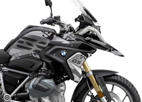 BKIT 3305 BMW R1250GS Black Storm Metallic Safari Grey Variations Stickers Kit 02