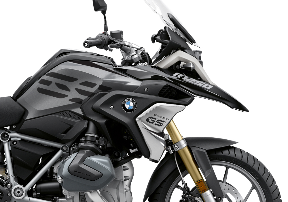 BKIT 3334 BMW R1250GS Black Storm Metallic Vivo Black Grey Stickers Kit 02