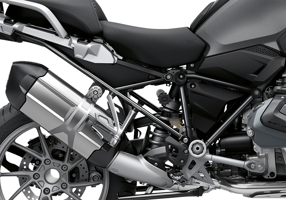 BFS 3337 BMW R1250GS 2019 Black Storm Metallic GS Frame Wrap Styling Kit Black 02