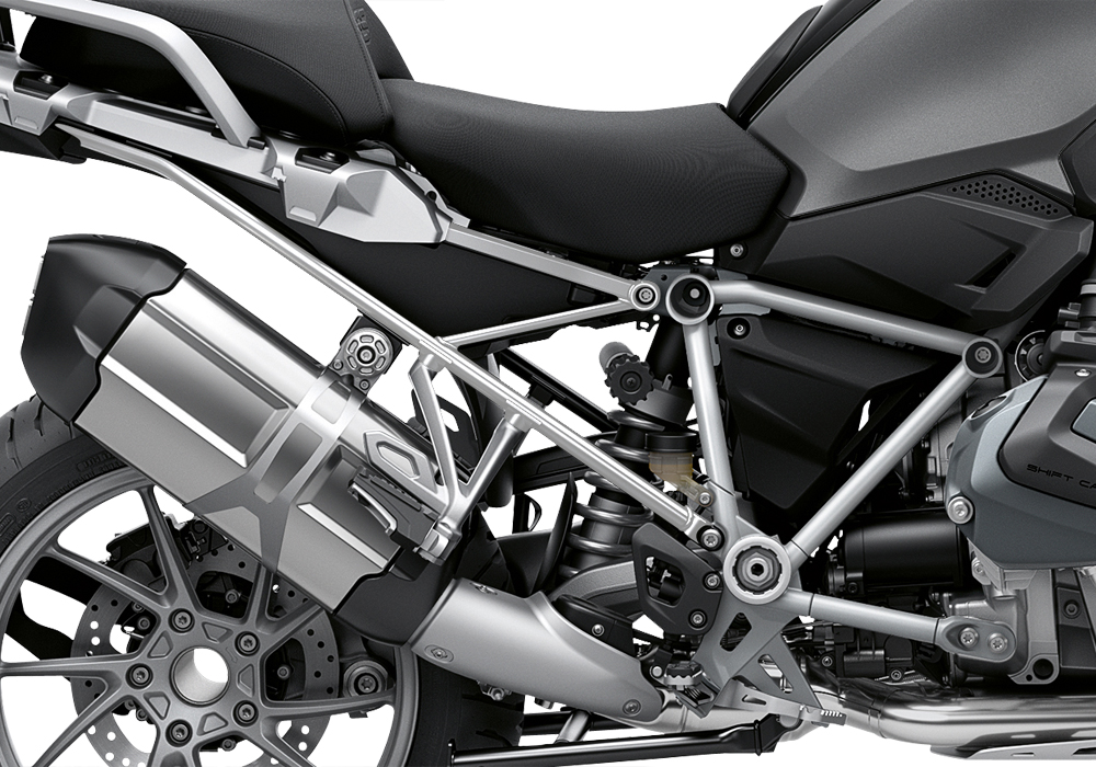 BFS 3337 BMW R1250GS 2019 Black Storm Metallic GS Frame Wrap Styling Kit Silver 02