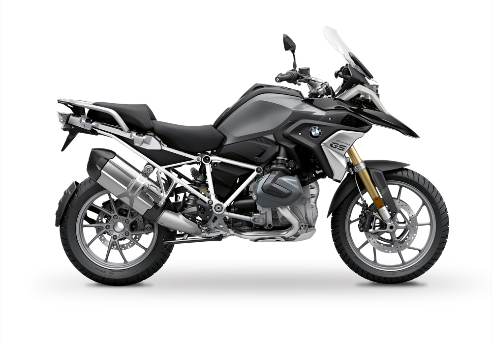 BFS 3337 BMW R1250GS 2019 Black Storm Metallic GS Frame Wrap Styling Kit White 01