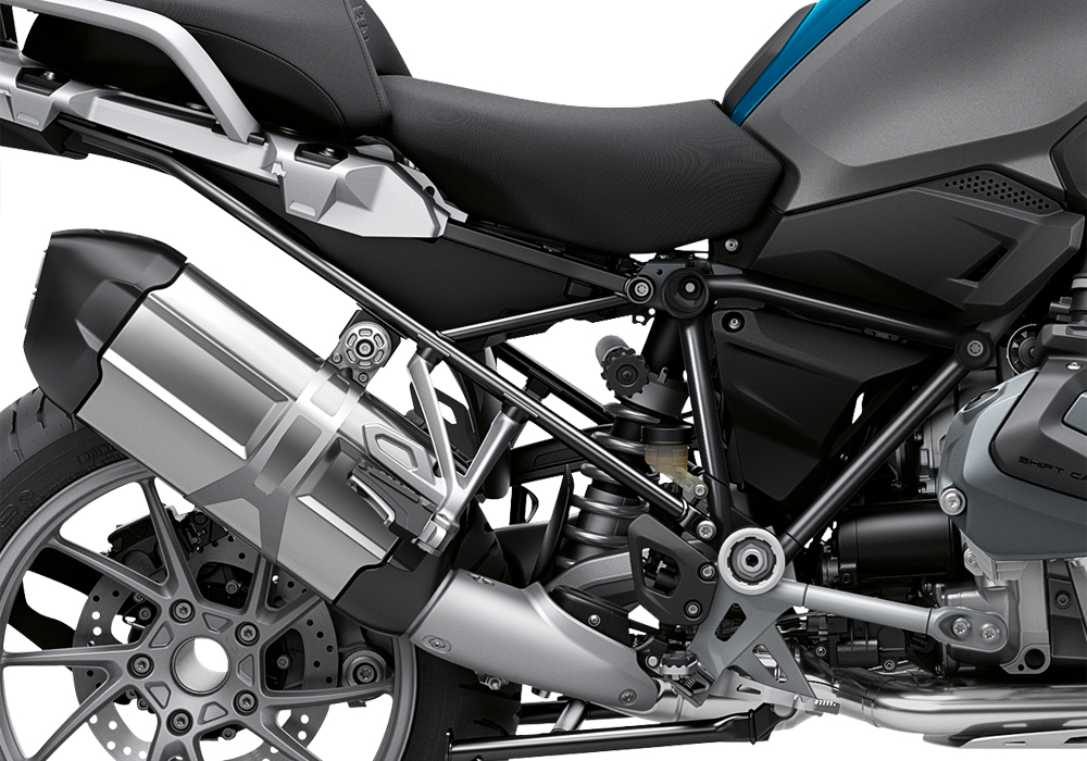 BFS 3338 BMW R1250GS 2019 Cosmic Blue GS Frame Wrap Styling Kit Black 02