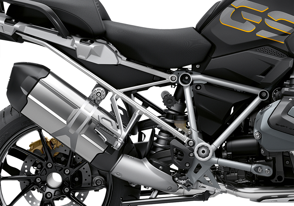 BFS 3339 BMW R1250GS 2019 Style Exclusive GS Frame Wrap Styling Kit Silver 02