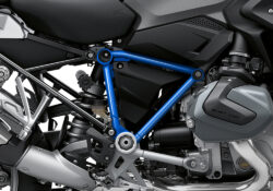 BFS 3342 BMW R1250GS 2019 Black Storm Metallic Pyramid Frame Wrap Styling Kit Cobalt Blue 02