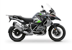 BKIT 3371 BMW R1250GS Adventure Ice Grey Safari Grey Fluo Green Stickers Kit 01