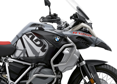 BKIT 3376 BMW R1250GS Adventure Ice Grey Spike Grey Variations Stickers Kit 02