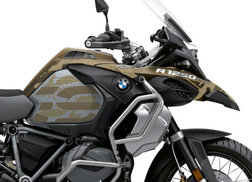 BKIT 3412 BMW R1250GS Adventure Style Exclusive Safari Champagne Metallic Stickers Kit 02