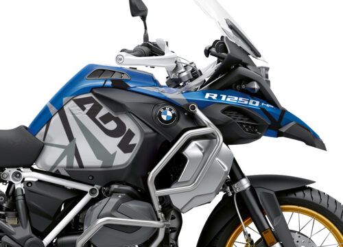 BKIT 3568 BMW R1250GS Adventure Style HP Spike Grey Black Stickers Kit 02