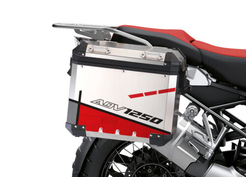 BSTI 3469 BMW R1250GS Adventure Pannier Vector Red Stickers Kit 02