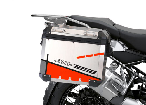 BSTI 3472 BMW R1250GS Adventure Pannier Vector Fluo Red Stickers Kit 02