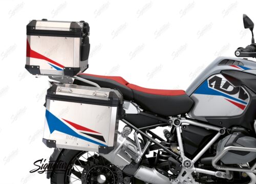 BSTI 3489 BMW R1250GS Adventure Top Box Alive Red Blue Stickers Kit 02