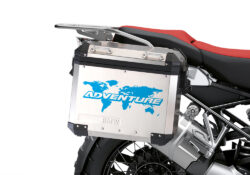BSTI 3532 BMW R1250GS Adventure Panniers The Globe Light Blue Stickers Kit 02