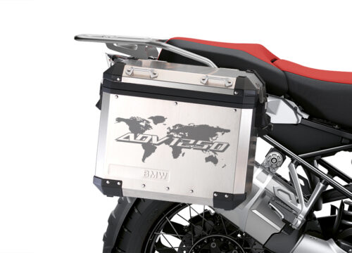 BSTI 3536 BMW R1250GS Adventure Panniers The Globe ADV1250 Grey Stickers Kit 02