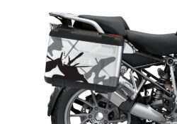 BSTI 3611 BMW R1250GS Vario Pannier Safari Grey Black Stickers Kit 02