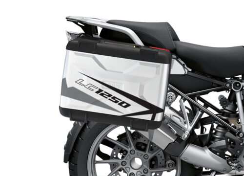 BSTI 3616 BMW R1250GS Vario Pannier Spike Grey Black Stickers Kit 02
