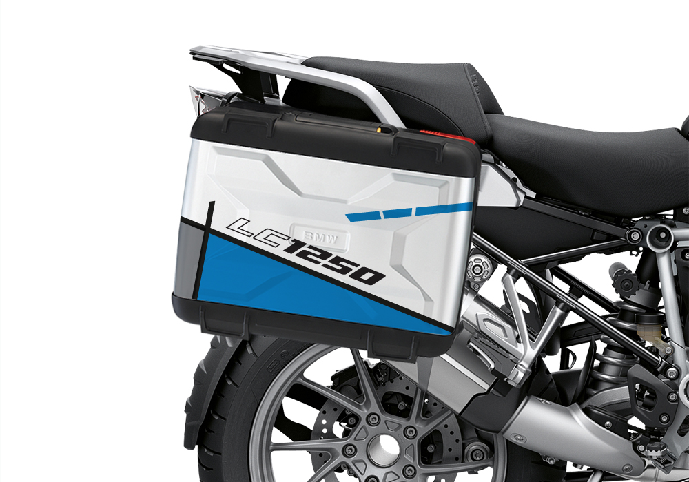 BSTI 3625 BMW R1250GS Vario Pannier Vector Blue Stickers Kit 02